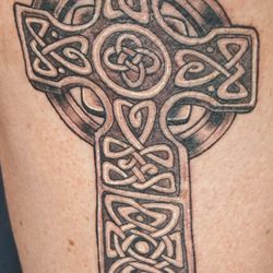 Joker Tattoo - Celtic Cross tattoo from July 29, 2017.