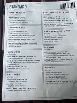 Menu photo 2 Standard Beer + Food Raleigh, NC Menu photo 2 Standard Beer + Food Raleigh, NC
