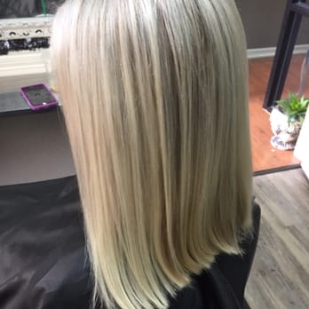 Venetian Salon - Beautiful blonde by April - Makeup Artists Near Me - Keller, Texas