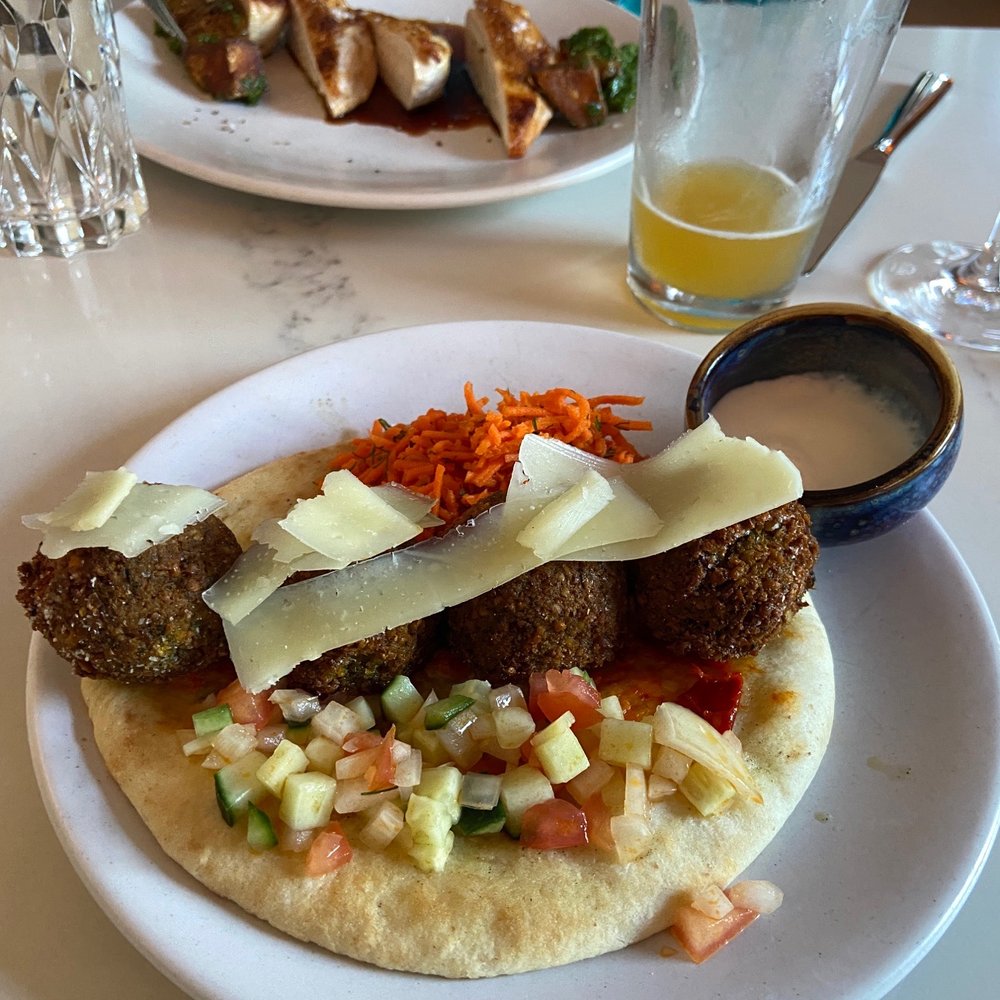 Falafel overcooked Falafel overcooked
