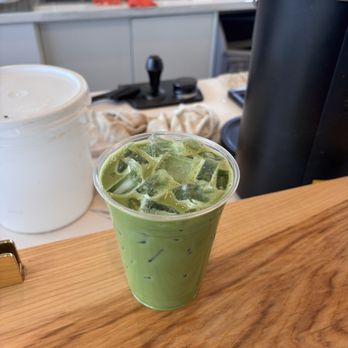 Berdena’s - Iced matcha with oat milk - Coffee & Tea Near Me - Phoenix, Arizona