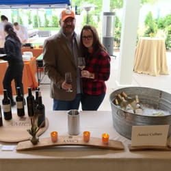 Amici Cellars - Pouring at Calistoga Food and Wine.