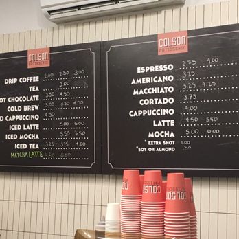 Colson Patisserie - MENU. - Coffee & Tea Near Me - Brooklyn, New York Colson Patisserie - MENU. - Coffee & Tea Near Me - Brooklyn, New York