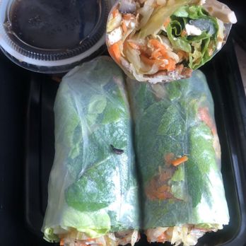 Mr Banh Mi - #19. Vegetarian Spring Roll - really filling and good with dipping sauce. Already ate one roll... - Vietnamese Near Me - San Francisco, California Mr Banh Mi - #19. Vegetarian Spring Roll - really filling and good with dipping sauce. Already ate one roll... - Vietnamese Near Me - San Francisco, California