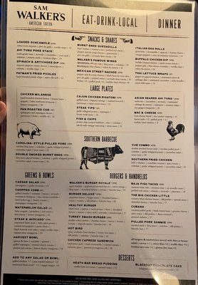 Menu photo 5 Sam Walker’s Woburn, MA