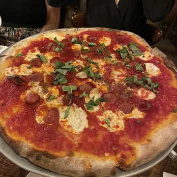 Rubirosa - Small Rubirosa Supreme Pizza - Italian Near Me - New York, New York Rubirosa - Small Rubirosa Supreme Pizza - Italian Near Me - New York, New York