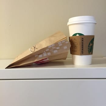 Starbucks - Latte and a croissant hiding in that bag - Coffee & Tea Near Me - Charlotte, North Carolina Starbucks - Latte and a croissant hiding in that bag - Coffee & Tea Near Me - Charlotte, North Carolina