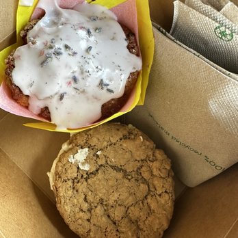 Whispering Bean Coffee Roasters - gluten free lavender raspberry muffin and oatmeal cream pie - Coffee Roasteries Near Me - Albuquerque, New Mexico Whispering Bean Coffee Roasters - gluten free lavender raspberry muffin and oatmeal cream pie - Coffee Roasteries Near Me - Albuquerque, New Mexico