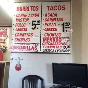 Tacos Michoacan - As of 9/29/16 - Mexican Near Me - Chino, California Tacos Michoacan - As of 9/29/16 - Mexican Near Me - Chino, California