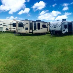 Lisbon Beach and Campground - This picture is from our RV and boat show