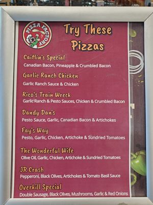 Menu photo 2 Pizza Factory Gilroy, CA Menu photo 2 Pizza Factory Gilroy, CA