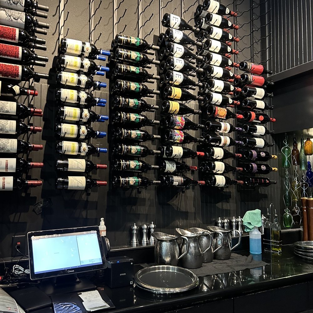 Table 26 - wine wall - New American Near Me - Turlock, California Table 26 - wine wall - New American Near Me - Turlock, California