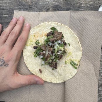 Cosmic Saltillo - Their real taco with the tiniest spoonful of meat - Coffee & Tea Near Me - Austin, Texas Cosmic Saltillo - Their real taco with the tiniest spoonful of meat - Coffee & Tea Near Me - Austin, Texas