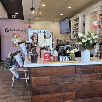 Gotcha Tea - Bar area - Bubble Tea Near Me - San Diego, California