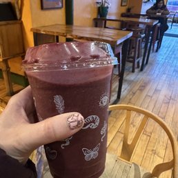 Blue raspberry acai smoothie Blue raspberry acai smoothie