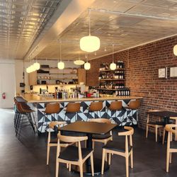 Pizza Cornicione - The bar and the patio!