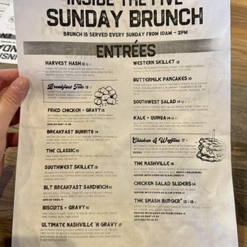 Inside the Five - Perrysburg - Brunch Menu - Brewpubs Near Me - Perrysburg, Ohio