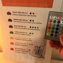Your Remedy Massage - Chromotherapy - so many wonderful options!