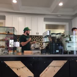 Having fun on the job! Super nice staff.