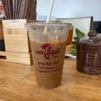 Pho Thin - Cà phê sữa đá - Vietnamese Near Me - Westminster, California