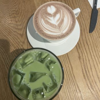 Arcade Downtown - Matcha and hot chocolate - Cafes Near Me - Riverside, California