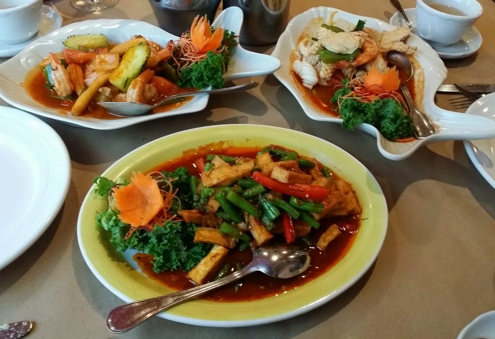 Order Koong Preow Whan food online from Thai Thai Cuisine store, Old Bridge on bringmethat.com