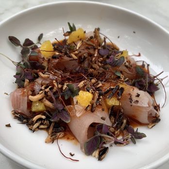 Redbird - Hiramasa Crudo (yum) - New American Near Me - Los Angeles, California