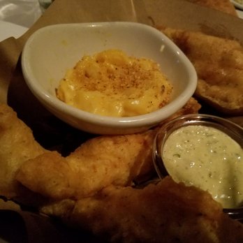 Bonefish Grill - My fish and chips, scalloped potatoes. Very gummy breading. They brought a new dish but I forgot to take a picture. Sorry - Seafood Near Me - Dayton, Ohio Bonefish Grill - My fish and chips, scalloped potatoes. Very gummy breading. They brought a new dish but I forgot to take a picture. Sorry - Seafood Near Me - Dayton, Ohio