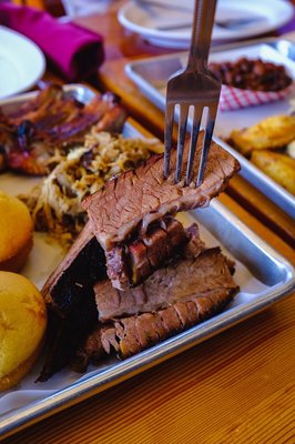 Photo of Carolina Smoke BBQ - Bothell, WA, US. Brisket