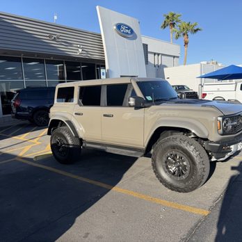 Friendly Ford - Before they finished it - Car Dealers Near Me - Las Vegas, Nevada