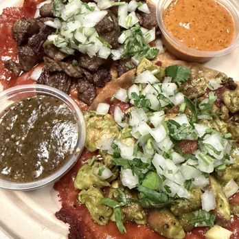 Marz Community Brewing - Steak and chicken tacos - Breweries Near Me - Chicago, Illinois