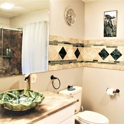 Ceramic Designs By Albert Molina - The handmade sink collection includes 3D Hawaiian designs like turtles, whales, and pineapples, as well as modern styles.