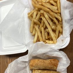 FlavaVille Food Truck - Buffalo chicken egg rolls