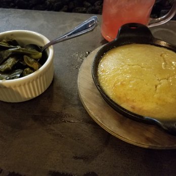The Eagle Louisville - Collard greens and sweetbread/cornbread - Southern Near Me - Louisville, Kentucky