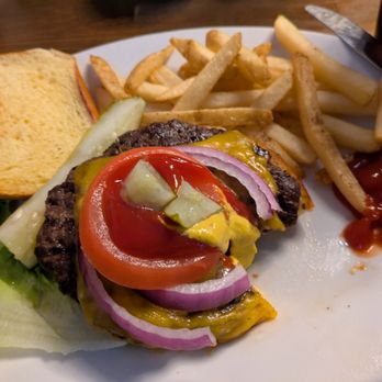 Main Street Cafe - cheeseburger with fries - Coffee & Tea Near Me - Hurricane, Utah Main Street Cafe - cheeseburger with fries - Coffee & Tea Near Me - Hurricane, Utah
