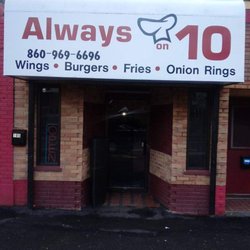 Always on 10, Wings and Things - 185 Westland Street Hartford, CT. 06120 (860)969-6696