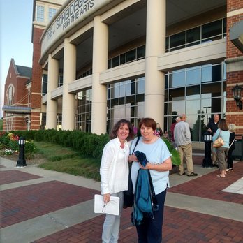 Scheidegger Center For The Arts - two women standing in front of a building - Performing Arts Near Me - Saint Charles, Missouri Scheidegger Center For The Arts - two women standing in front of a building - Performing Arts Near Me - Saint Charles, Missouri