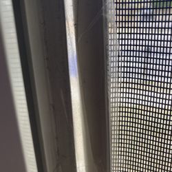South Academy Ace Hardware - Screen gap left side from improper screen install into frame!
