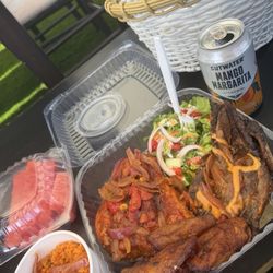 Jollof Jollof - Beef ribs 1. Jollof Rice Single Serving