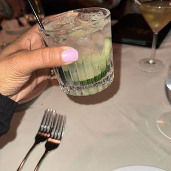 Piero's Italian Cuisine - Seedless cucumber fizz - Italian Near Me - Las Vegas, Nevada
