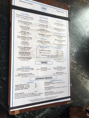 Menu photo 3 Sauf Haus Bier Hall & Garten Washington, DC, DC
