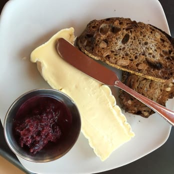 Postino Annex - Walnut toast with Brie and berry preserves ($4) - Wine Bars Near Me - Tempe, Arizona Postino Annex - Walnut toast with Brie and berry preserves ($4) - Wine Bars Near Me - Tempe, Arizona