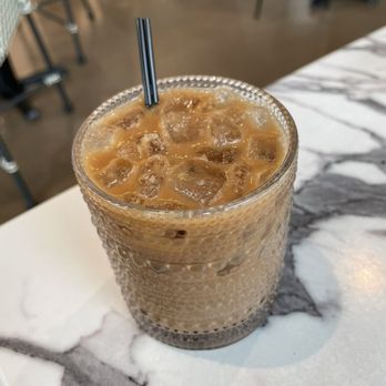 Coco Bistro & Bar - Samoa Cookie Latte (iced) - Coffee & Tea Near Me - Chapel Hill, North Carolina Coco Bistro & Bar - Samoa Cookie Latte (iced) - Coffee & Tea Near Me - Chapel Hill, North Carolina