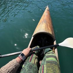 Catch A Canoe & Bicycles Too - Outrigger canoe