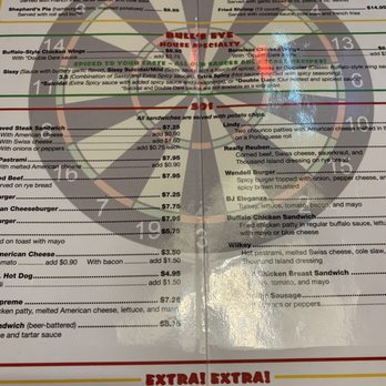 Wendell's - Clear and simple menu - Chicken Wings Near Me - Norton, Massachusetts