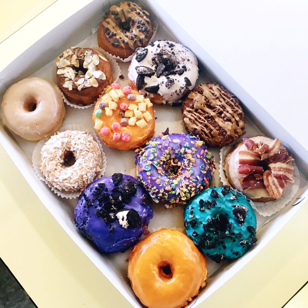 Bakers Donuts - Ube and Mint Oreo are must try's! - Donuts Near Me - Sacramento, California Bakers Donuts - Ube and Mint Oreo are must try's! - Donuts Near Me - Sacramento, California