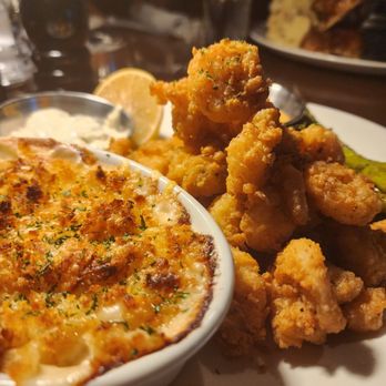 J. Alexander's Restaurant - Gouda mac and cheese and emerald shrimp - Steakhouses Near Me - Naples, Florida J. Alexander's Restaurant - Gouda mac and cheese and emerald shrimp - Steakhouses Near Me - Naples, Florida