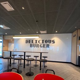 Slow service, mistaken our food for others multiple times, one cashier, no refill stations, and grumpy workers.