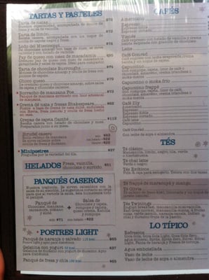 Menu photo 2 El Péndulo México, D.F., DIF Menu photo 2 El Péndulo México, D.F., DIF