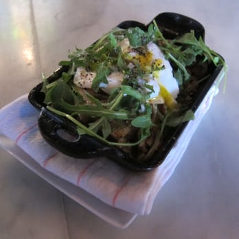 Marlowe - Sauteed Wild Mushrooms with Grilled Bread, Truffle, Poached Egg - Diners Near Me - San Francisco, California